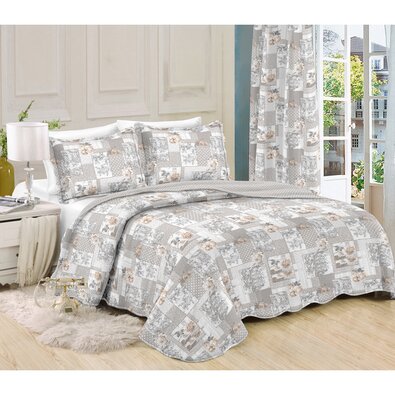 Zavesa Patchwork Ina, 140 x 250 cm
