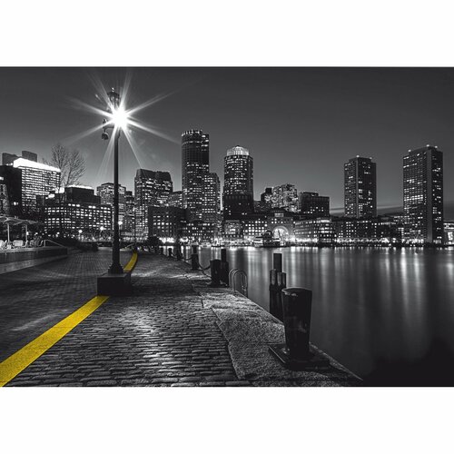 Fototapeta XXL Bostonské nábřeží 360 x 270 cm, 4 díly
