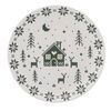 Altom Porcelanasti desertni krožnik Grenlandia 20cm, zelen