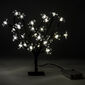 Svietiaci stromček s kvetmi, 25 LED