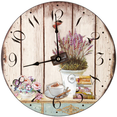 Zegar ścienny Lavender, 30 cm