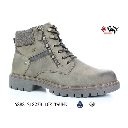 Relife Męskie buty do kostek w kolorze taupe, rozmiar 45