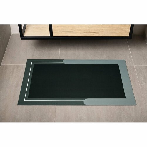 AQUALINE PCD013 fürdőszobaszőnyeg 50 x 80 cm ,zöld