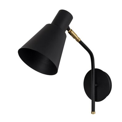 Kinkiet lampa ścienna Sivani - MR-664, czarny/złoty