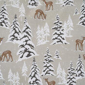 4Home Christmas forest pamut ágyneműhuzat, 140 x 220 cm, 70 x 90 cm