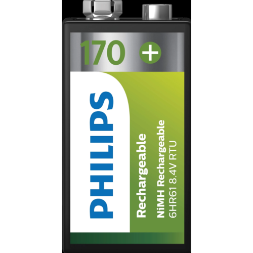 Philips Polnilna baterija 9 V