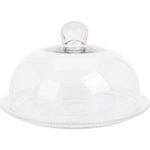 EH Szklana taca z pokrywą śr. 30 cm