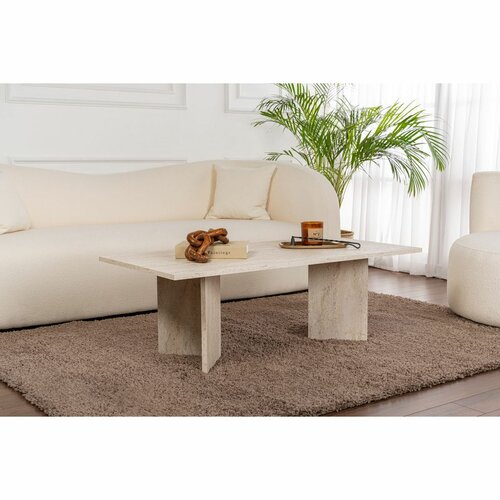 Konferenční stolek Sabin Travertine