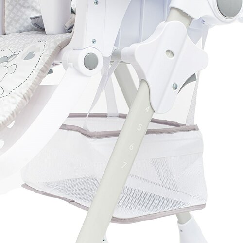 Baby Mix Dětská jídelní židlička Infant, šedá