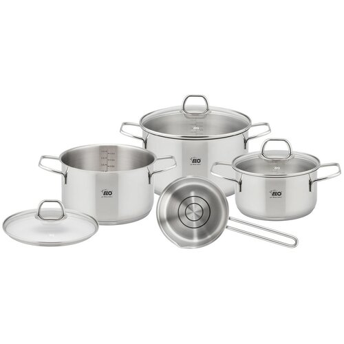 Elo 41410 4-częściowy zestaw garnków ze stalinierdzewnej Twice