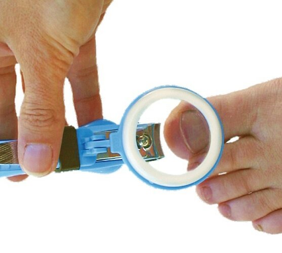 Obcinaczki do paznokci z lupą