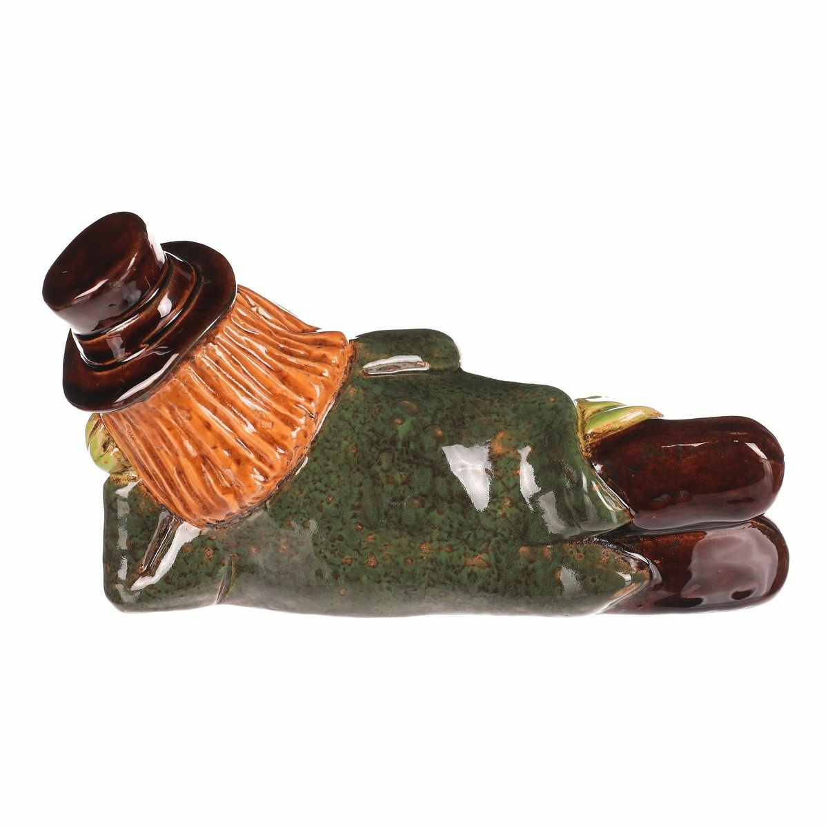 Zahradní dekorace Vodník ležící, keramika, 10 x 10 x 13 cm, 13 cm - thumb (3)
