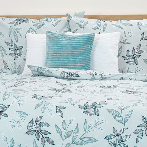 Lenjerie de pat din bumbac 4Home Frosty Leaves ,140 x 220 cm, 70 x 90 cm