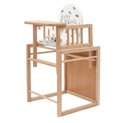 New Baby Kinder-Esszimmerstuhl Jerry aus Holz