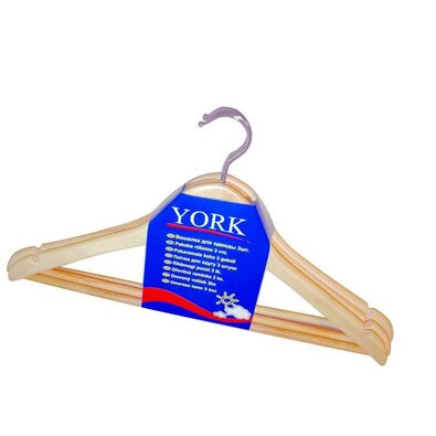 York 3-częściowy komplet wieszaków