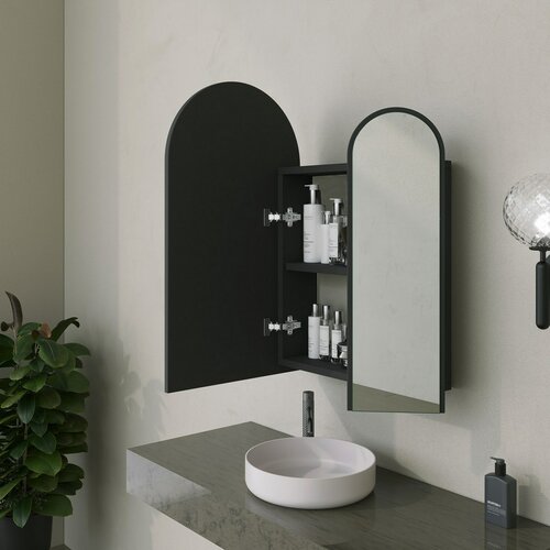 Badezimmerschrank mit Spiegel Classe Black