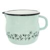Orion Emajlirani vrč LOUKA BELLY 14 cm, zelen