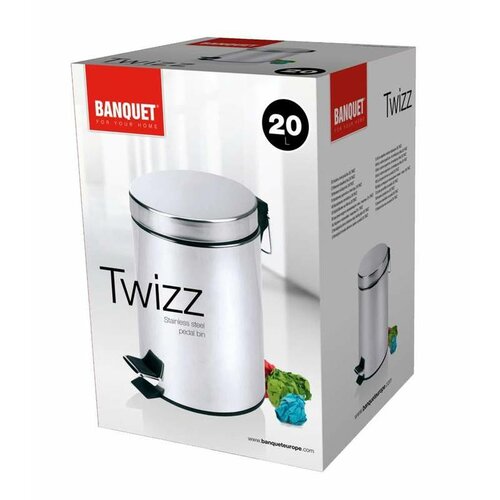 Banquet TWIZZ szemeteskosár, 20 l , 20 l termék 2. képe