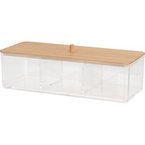 Bamboo Eleganza kozmetikai rendszerező, 23 x 9,5 x 6,5 cm
