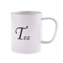 Cană ceramică Tea, 380 ml, alb