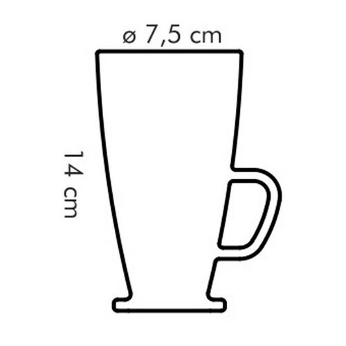 Tescoma Hrnček na latté macchiato CREMA 300 ml, 2 ks
