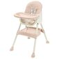 Baby Mix Scaun de masă Nora roz , 51 x 43 x 27 cm