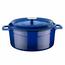 Oală din fontă LAVA Metal, diametru 28 cm,albastru, 6,7 l
