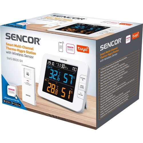 Sencor SWS 8600 SH stacja pogodowa