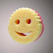 Scrub Daddy Houbička Scrub Mommy Pink Single, růžová