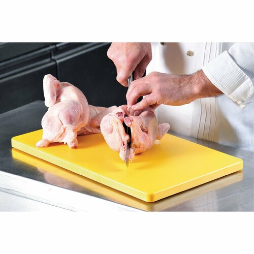 Kesper 30150 Дошка для нарізання, жовта, 53 x 32,5x 1,5 см