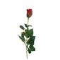Umelá kvetina púčik Ruža červená, 64 cm, 9 ks