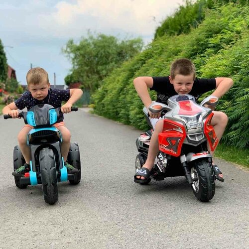 Baby Mix Gyerek elektromos motor Police kék, 100 x50 x 61 cm