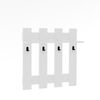 Fali fogas Carina White