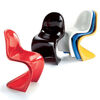Miniatura krzesła Panton Chair 14 cm, różnokolorow, Zestaw 5