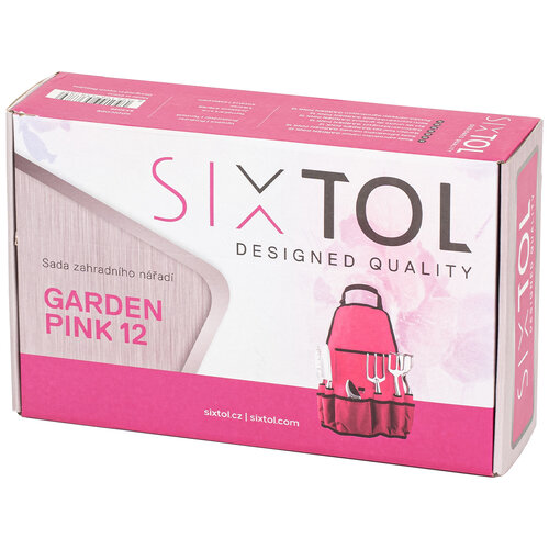 Sixtol Set vrtnega orodja Garden pink, 12 kosov