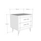 Masă de noapte Noapte Walnut
