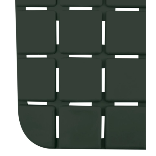 Spirella Suport antiderapant pentru cadă QUADROPremium, verde închis, 36 x 76 cm