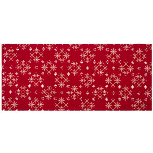 Serweta Płatki śniegu, 40 x 90 cm