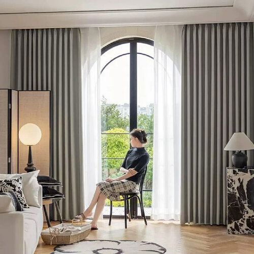 ARÔME HOME Штора затемнювальна бежева, 135 x 245см