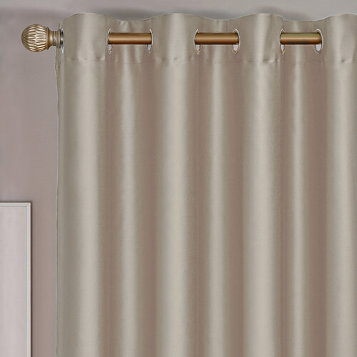 4Home Cairo sötétítő függöny bézs színű, 150 x 250 cm