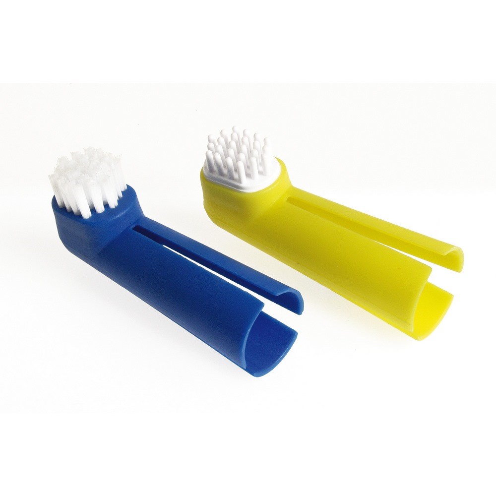 Karlie-Flamingo Zubná kefka na prst, 2 ks