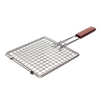 Happy Green Quadratischer BBQ-Grillrost, 22 x 22 cm