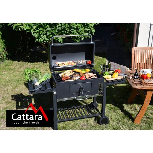 Cattara Holzkohlegrill Royal grande XXL, 154 x 110 x 46 cm