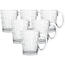Altom Set of glass mugs Leon Choinka 300 ml, 6 pcs