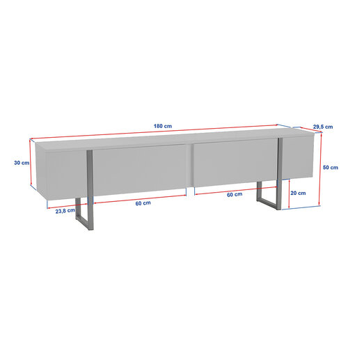 Stolik TV Serenity Fressia Marble