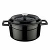 LAVA Metal Чавунна каструля діаметром 20 см, чорний, 2,6 л