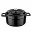 LAVA Metal Öntöttvas edény, átmérő 20 cm, fekete,2,6 l