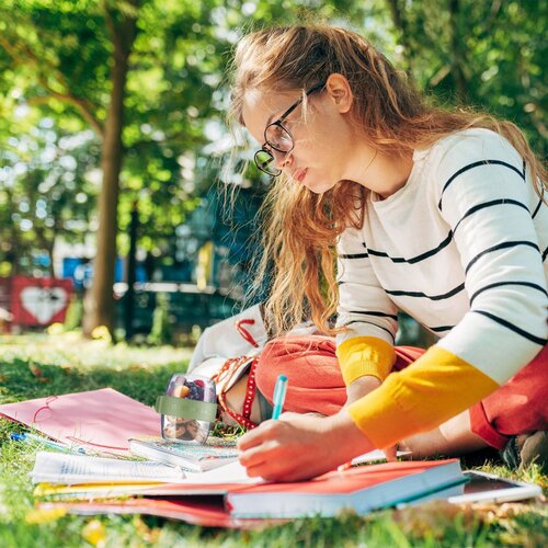 Westmark Dvodelna posoda za malico MINI, 400 ml,metinzelena