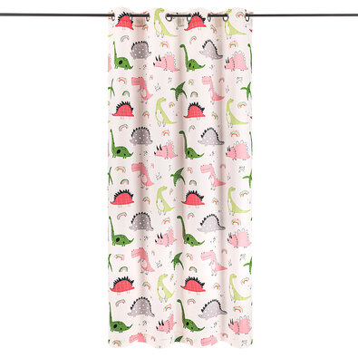 Draperie cameră copii 4Home Dino roz, 140 x 245 cm