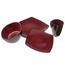 4-delni set keramických posod Red